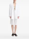 Gestuz double-breasted blazer - White