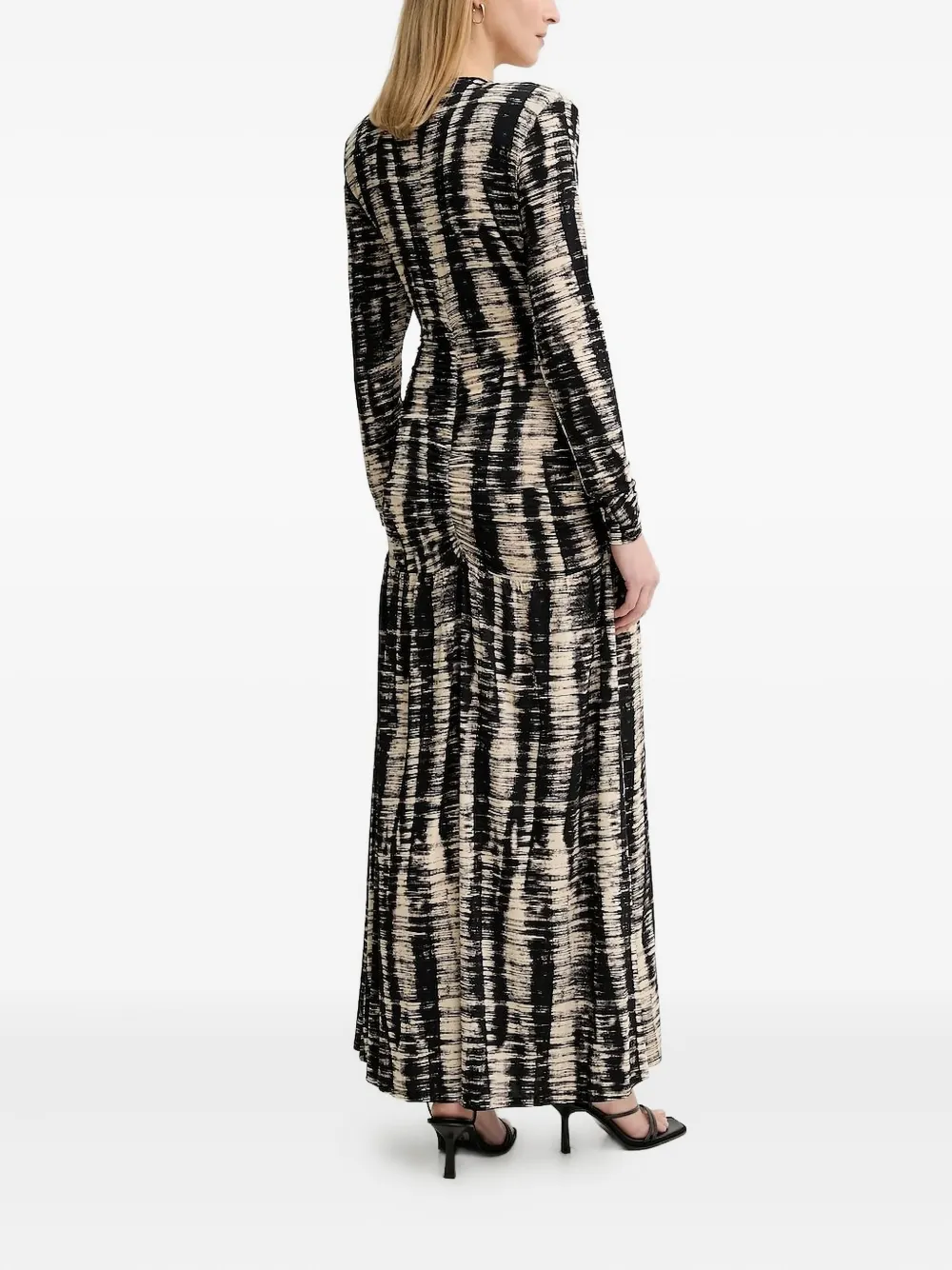 Gestuz Emilia maxi-jurk Zwart