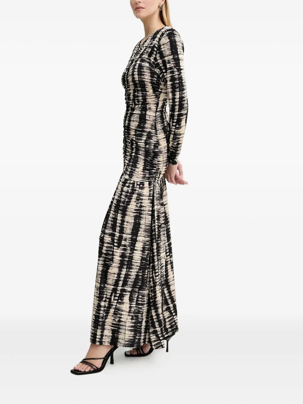 Gestuz Emilia maxi-jurk - Zwart
