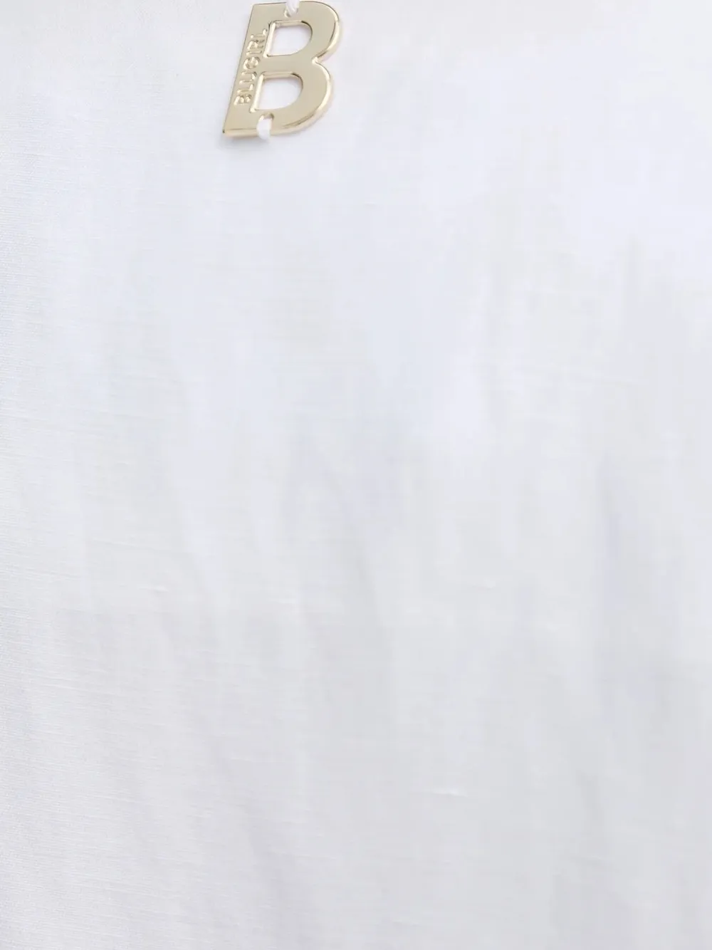 Blugirl Embellished Shoulder-padded Blazer In White