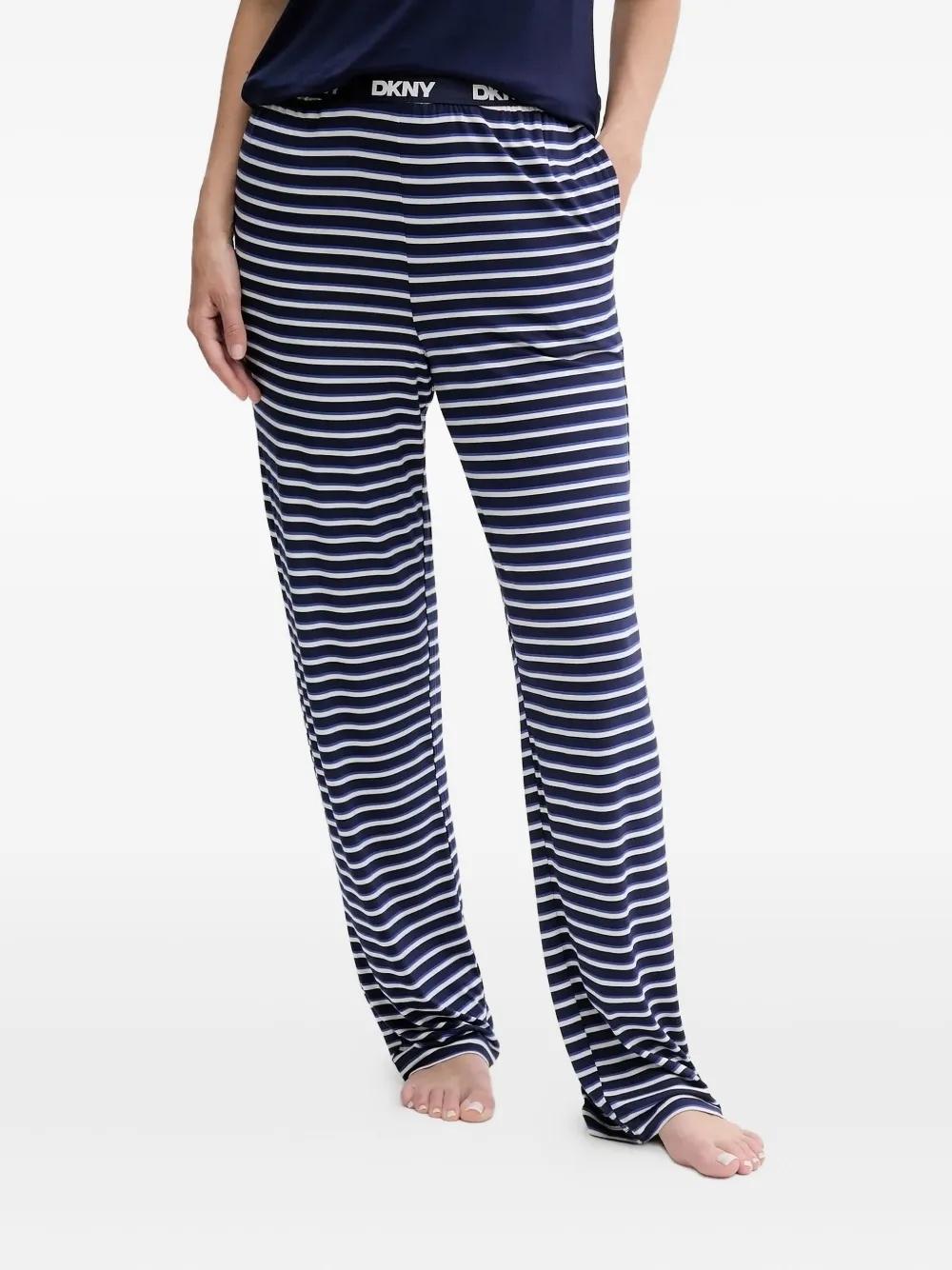 DKNY logo-embellished striped pyjamas | Pyjama Sets | Image 2