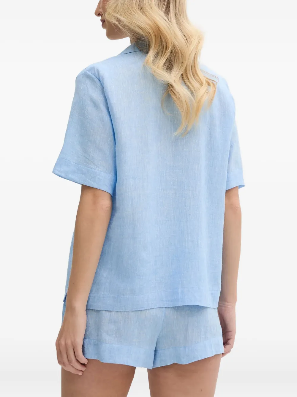 DKNY linen blend short-sleeve pyjamas | Pyjama Sets | Image 2