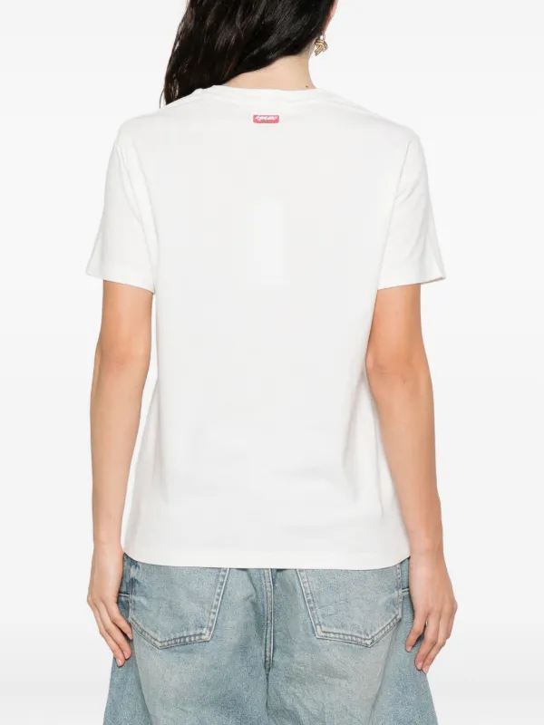 Kenzo Boke-flower Paris T-shirt | White | FARFETCH