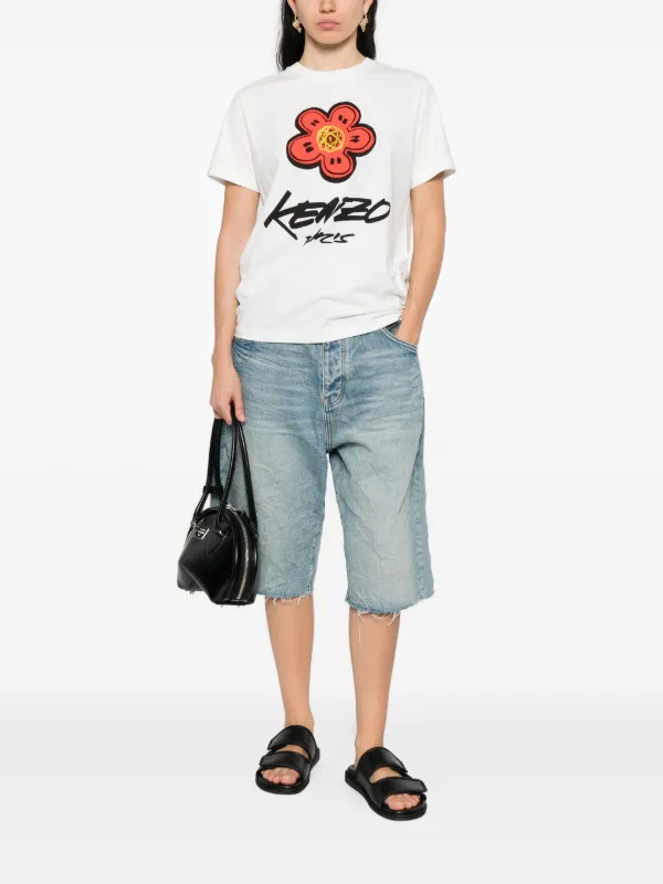 Kenzo Boke-flower Paris T-shirt | White | FARFETCH