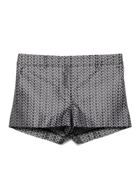Michael Kors MK2000 jacquard-logo mini shorts