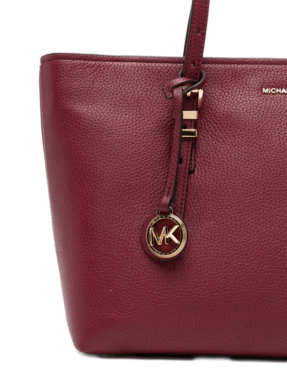 Michael Kors Leren shopper Rood