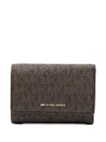 Michael Kors Medium Bryant Signature logo wallet - Brown