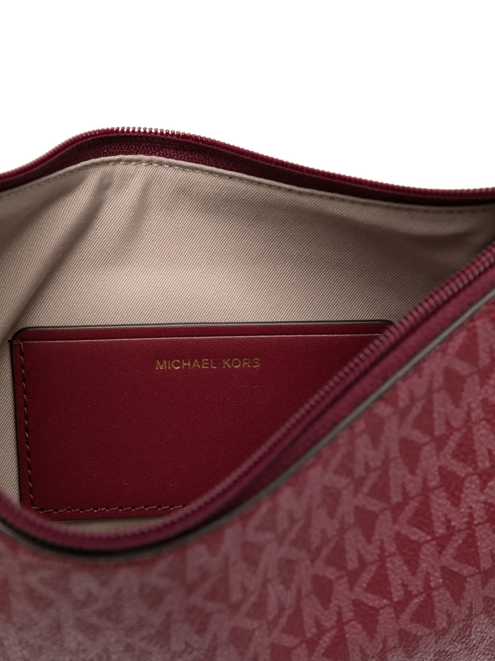 Michael Kors Leren crossbodytas Rood