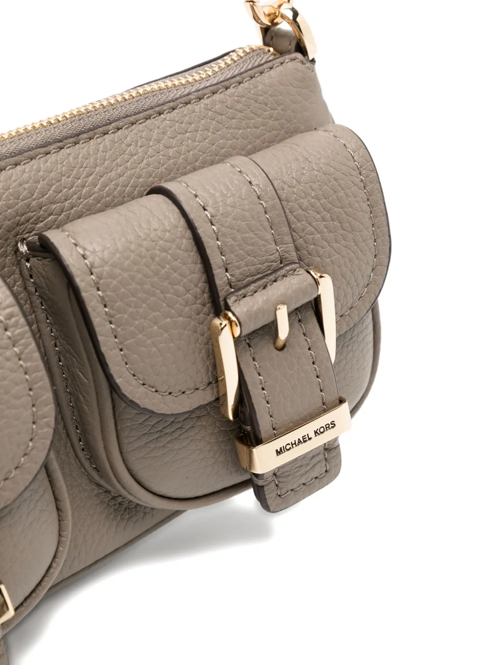 Michael Kors Zoe kleine schoudertas Bruin