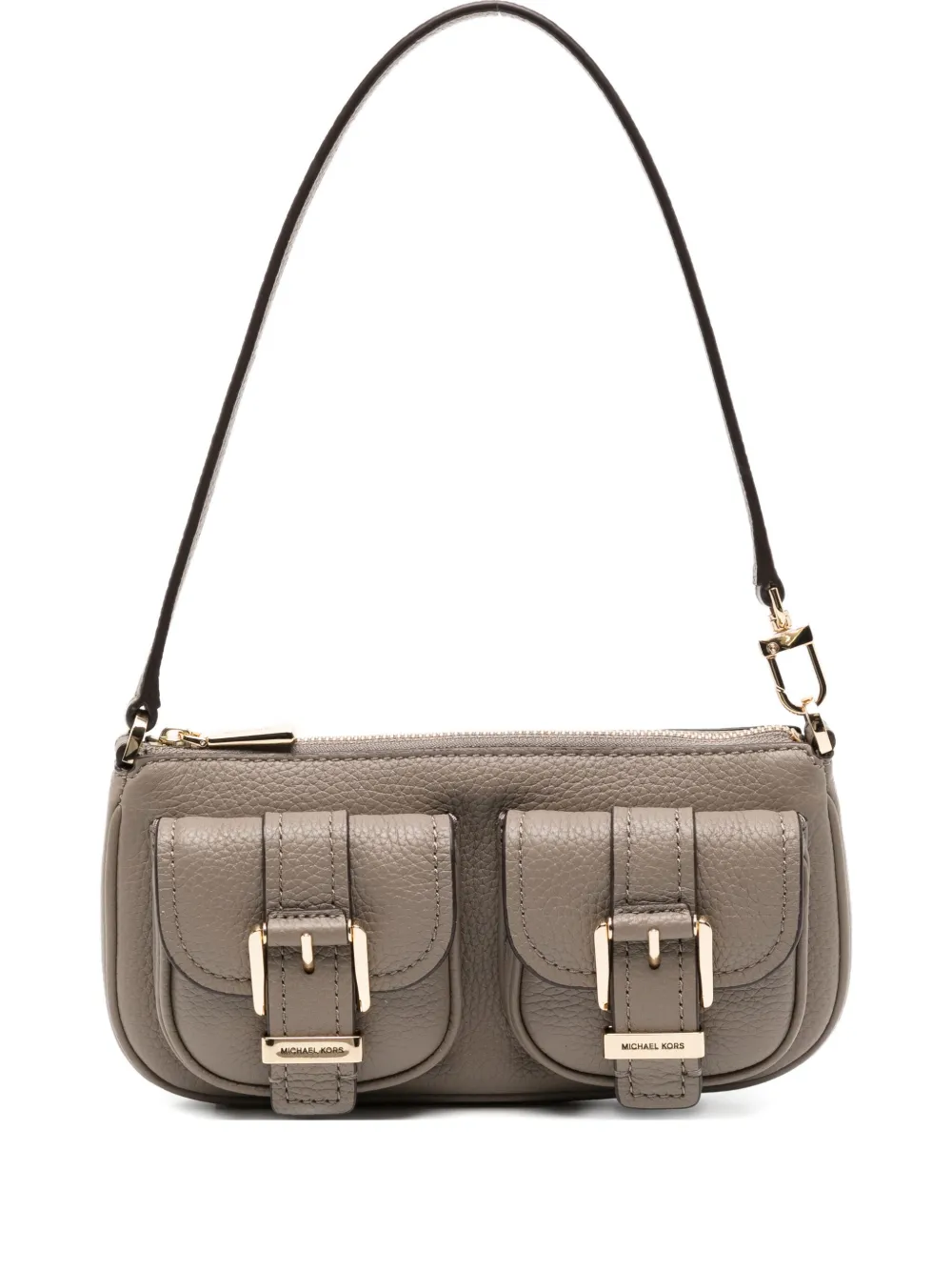 Michael Kors Small Zoe Shoulder Bag In Brown