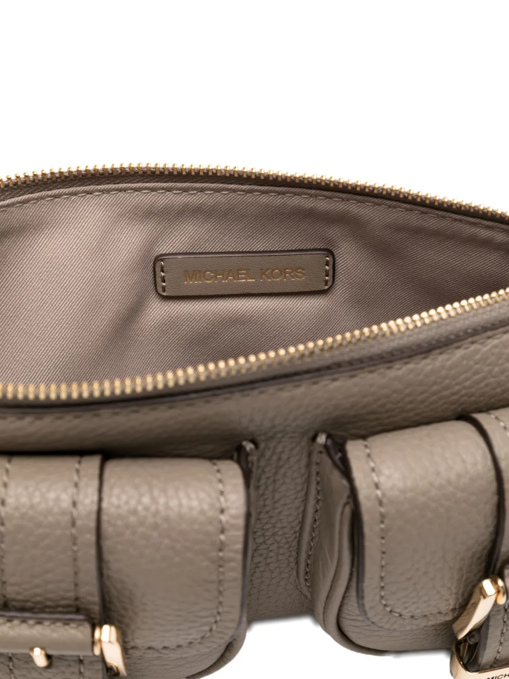 Michael Kors Zoe kleine schoudertas Bruin