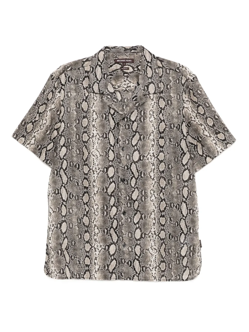 python-print short-sleeve shirt
