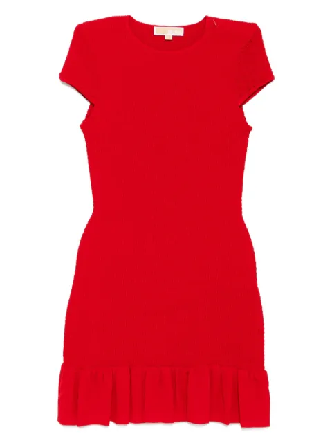 Michael Kors smocked mini dress