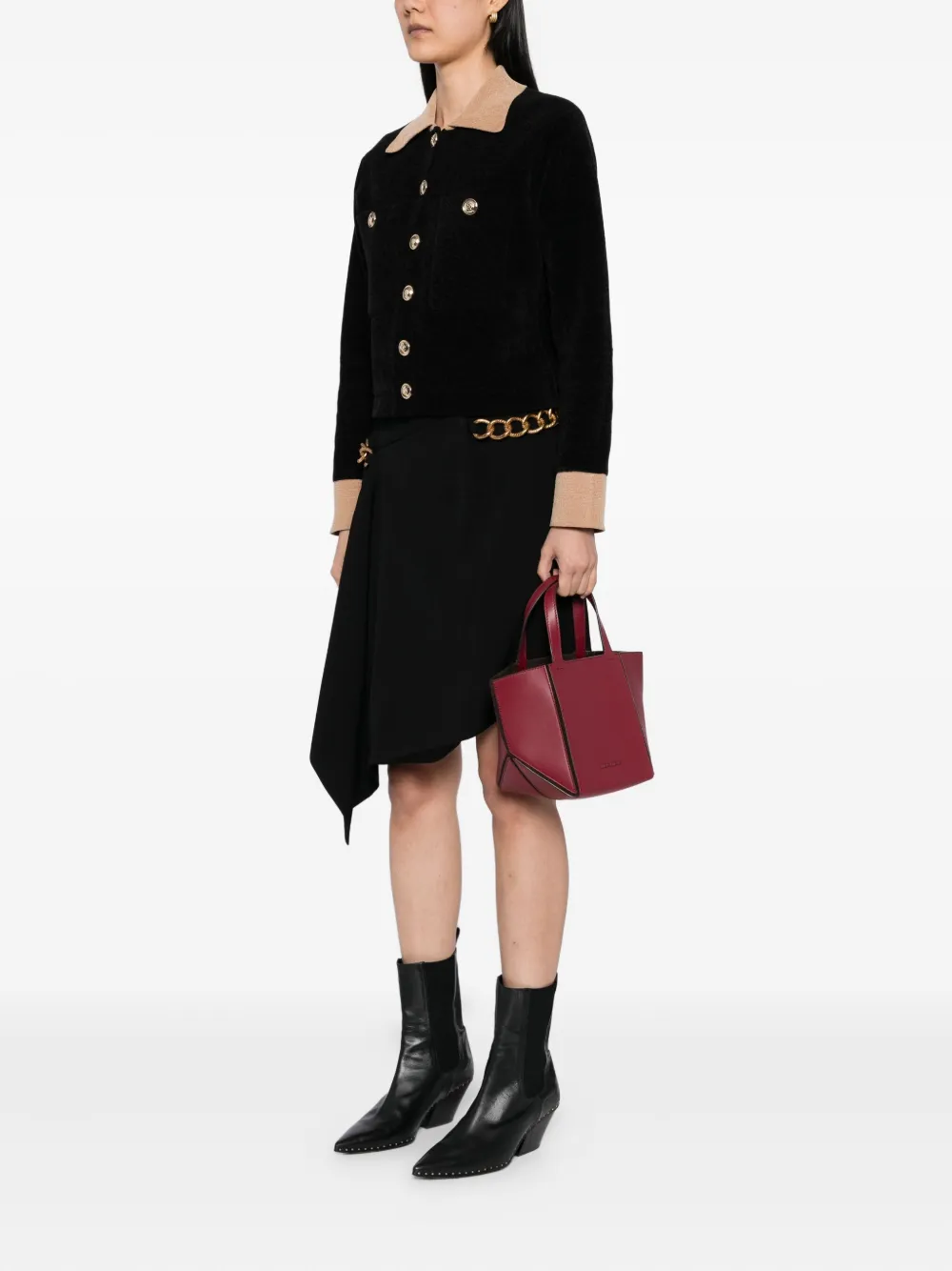 Michael Kors Kleine Jordi shopper - Rood