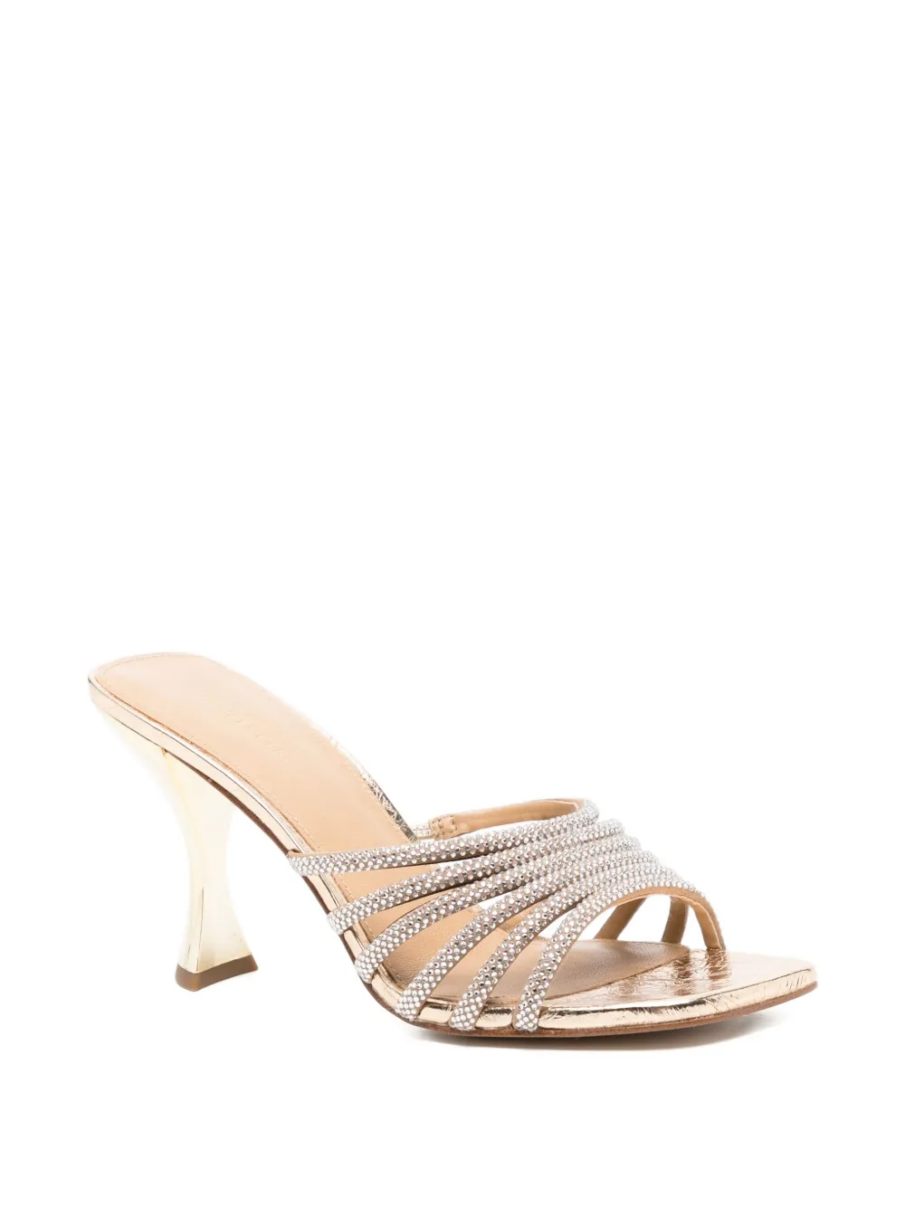 Michael Kors 90mm Haisley sandals Gold