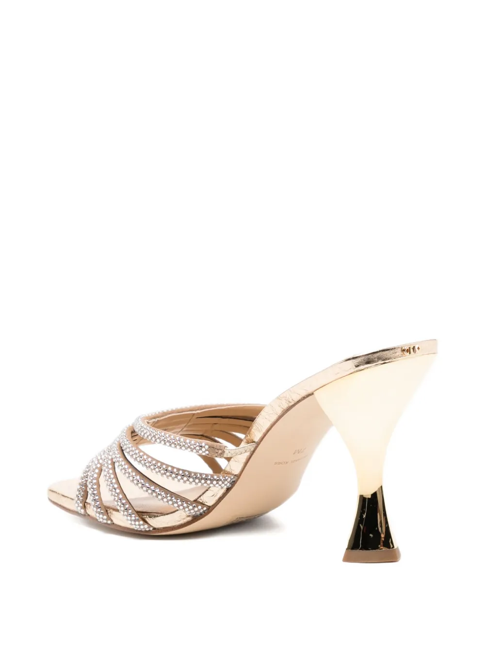 Michael Kors 90mm Haisley sandals Gold