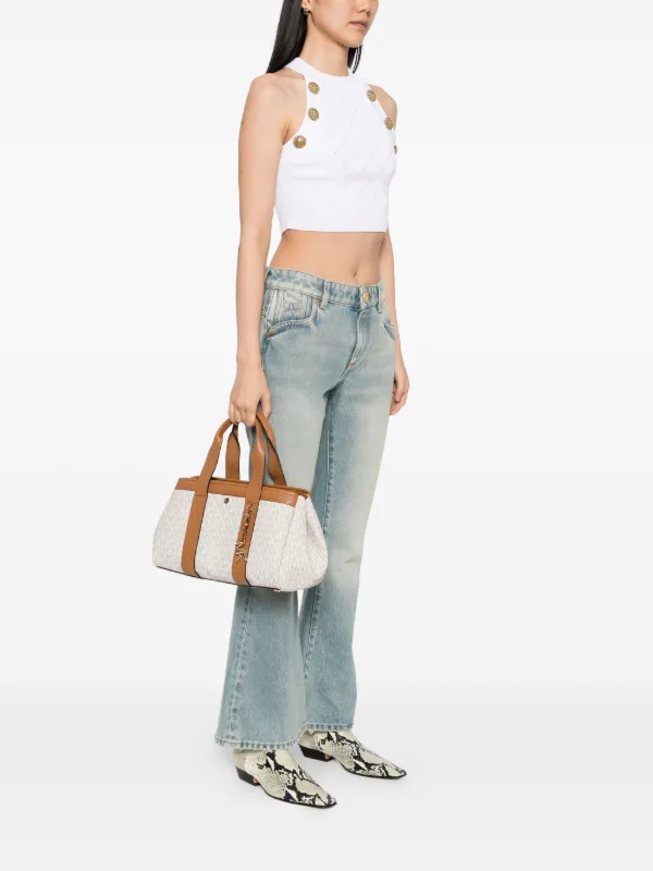 Michael Kors Small Romee Tote Bag | Neutrals | FARFETCH CA Michael Kors Small Romee Tote Bag | Neutrals | FARFETCH CA