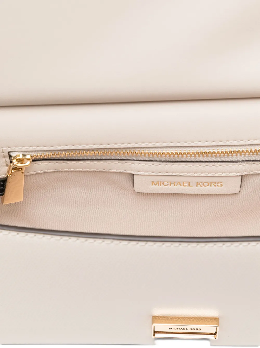 Michael Kors Medium Carmine schoudertas Beige