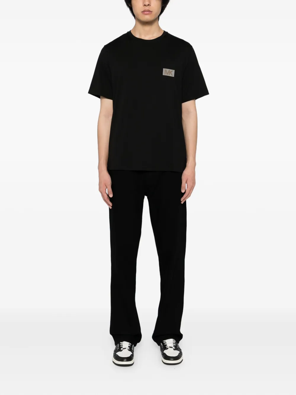 Michael Kors Katoenen T-shirt Zwart