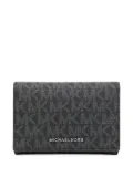 Michael Kors Hudson Signature Logo card holder - Black