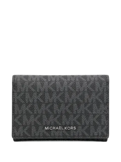 Michael Kors Hudson Signature Logo card holder