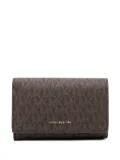 Michael Kors Logo Lettering Long wallet - Brown