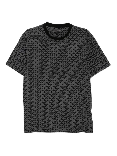 Michael Kors monogram-print cotton T-shirt