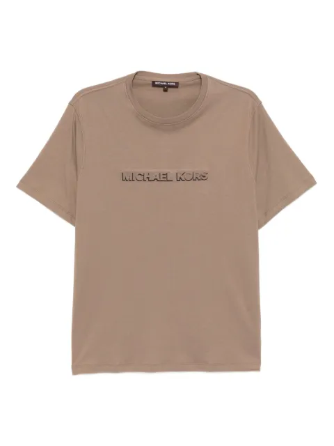 Michael Kors logo-embossed cotton T-shirt