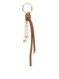 Michael Kors cord bag charm - Brown