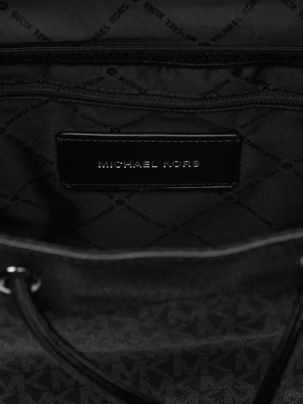 Michael Kors Hudson rugtas Zwart