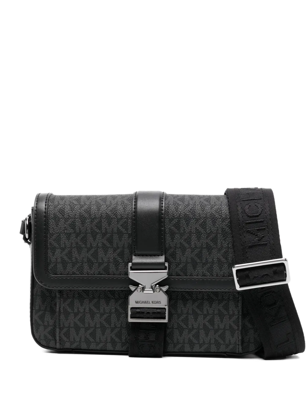 Michael Kors Hudson messenger bag Zwart