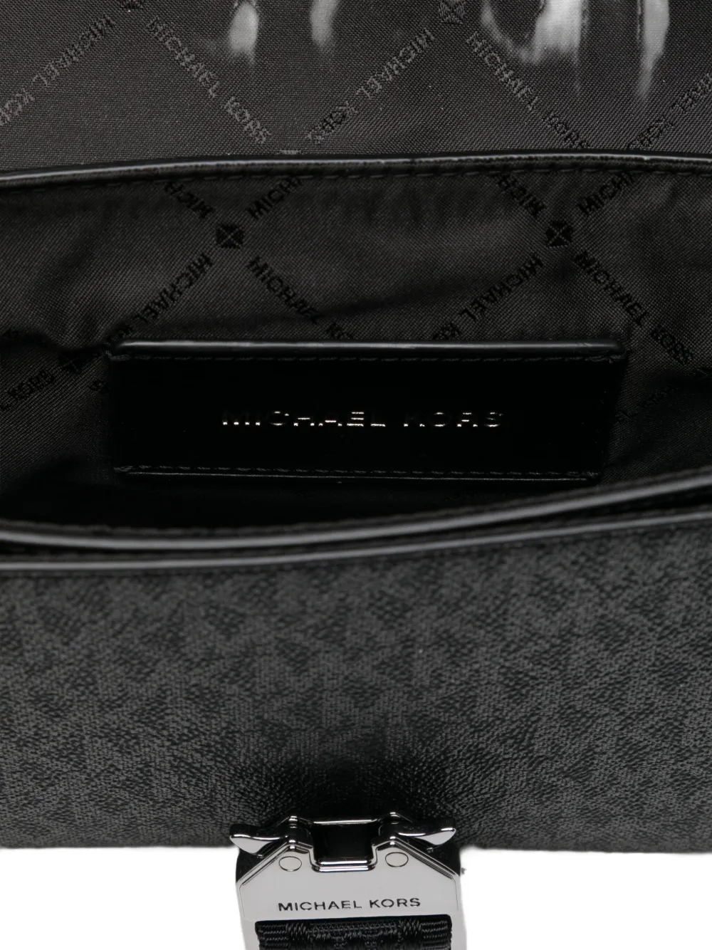 Michael Kors Hudson messengertas Zwart