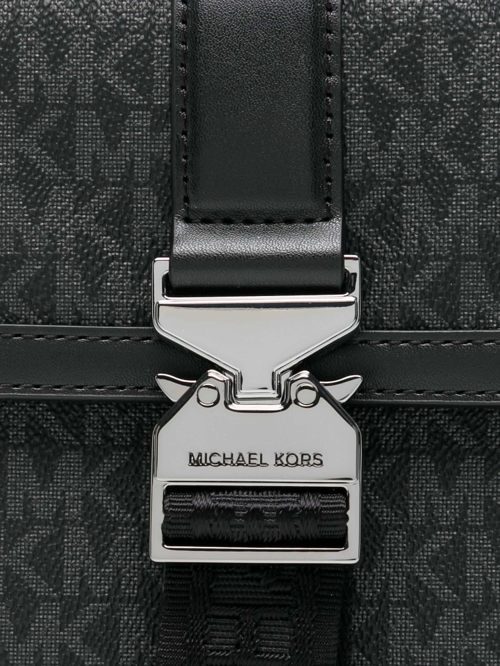 Michael Kors Hudson messengertas Zwart