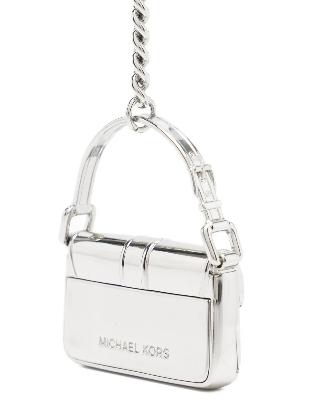 Michael Kors Colby tassenbedel Zilver