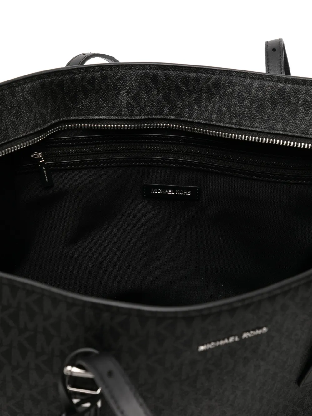 Michael Kors Grote Quinn shopper met kenmerkend logo Zwart