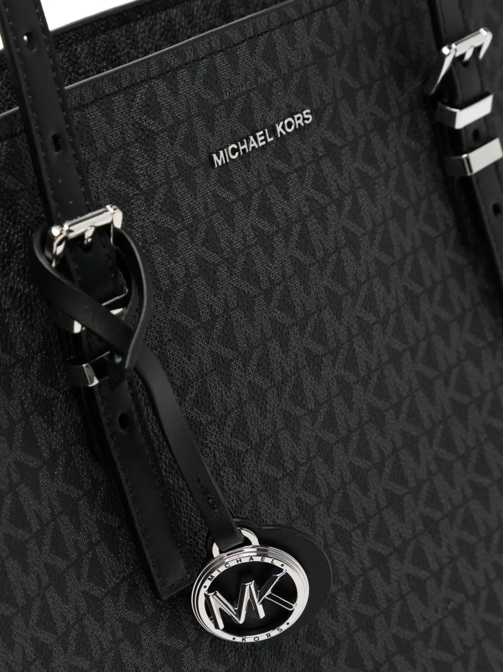 Michael Kors Grote Quinn shopper met kenmerkend logo Zwart