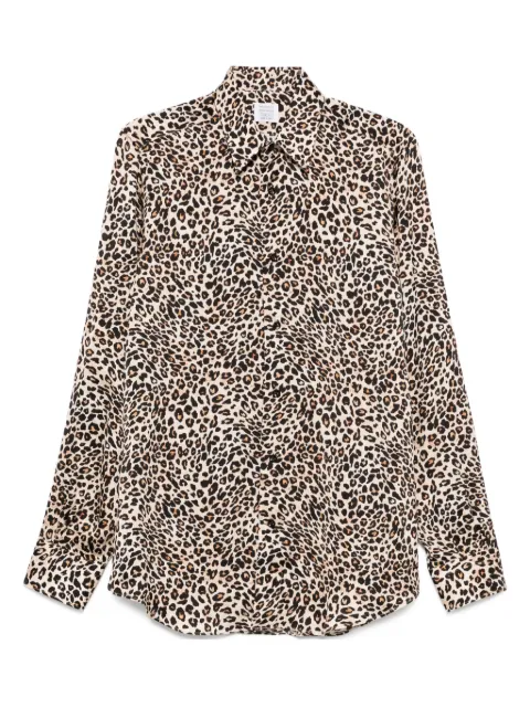 Mazzarelli leopard-print shirt