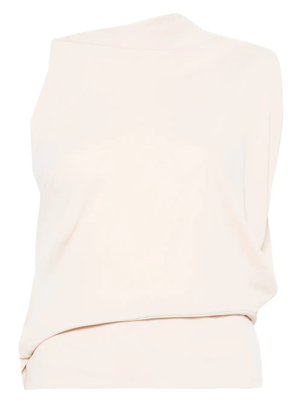 FRANCESCO MURANO draped one-shoulder top | Neutrals | Image 1