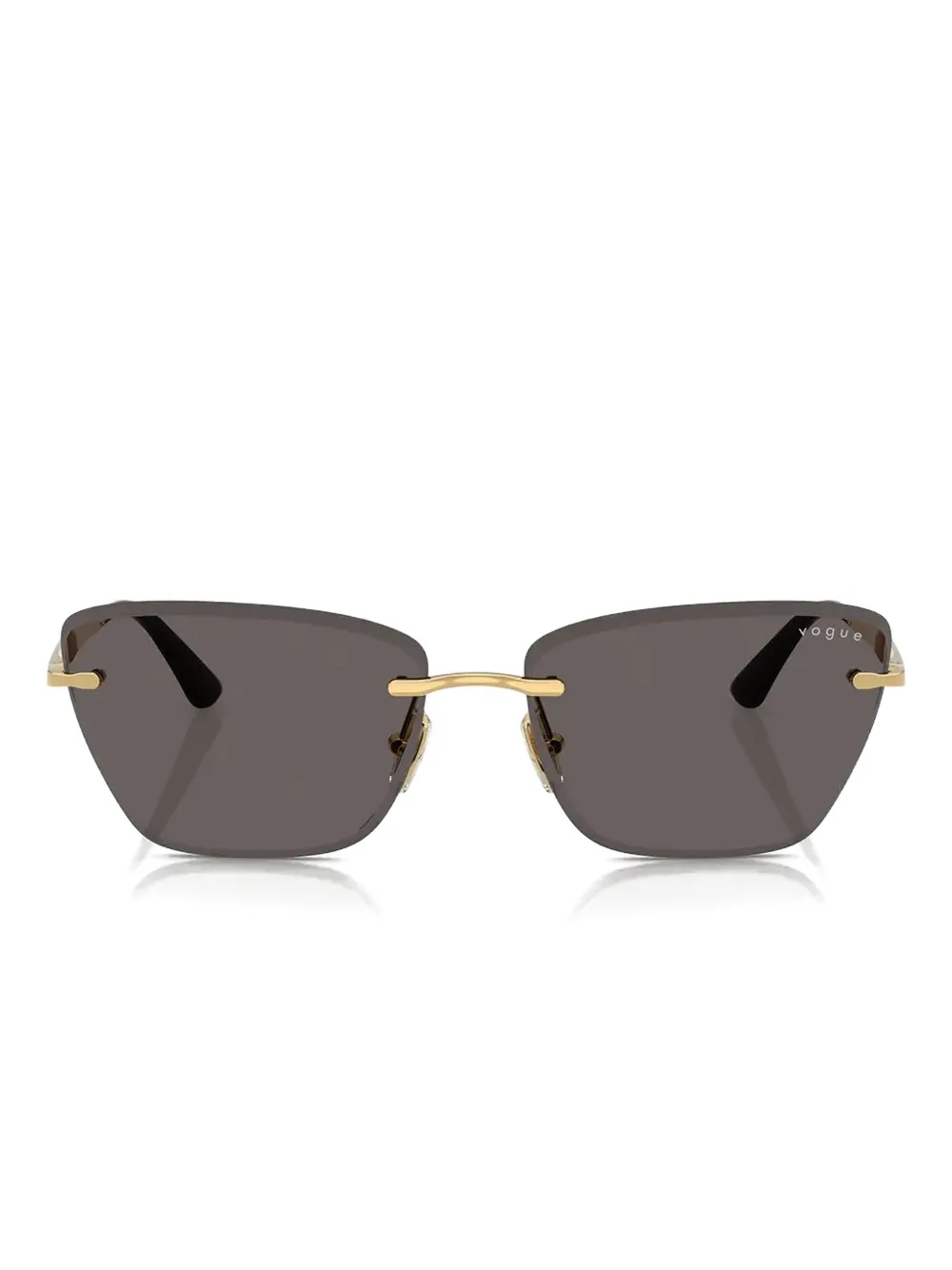 Vogue Eyewear Occhiali da sole a farfalla - Oro