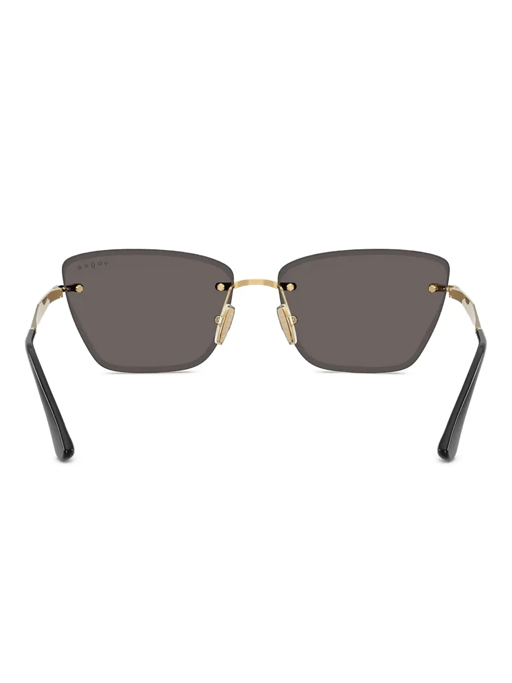 Vogue Eyewear Zonnebril met vlinder montuur - Goud