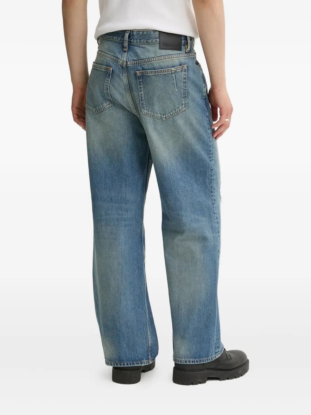 Won Hundred Gerafelde jeans - Blauw