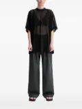 Won Hundred high-neck top - Black