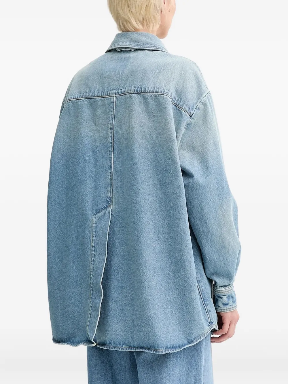 Won Hundred Loretta denim blouse - Blauw