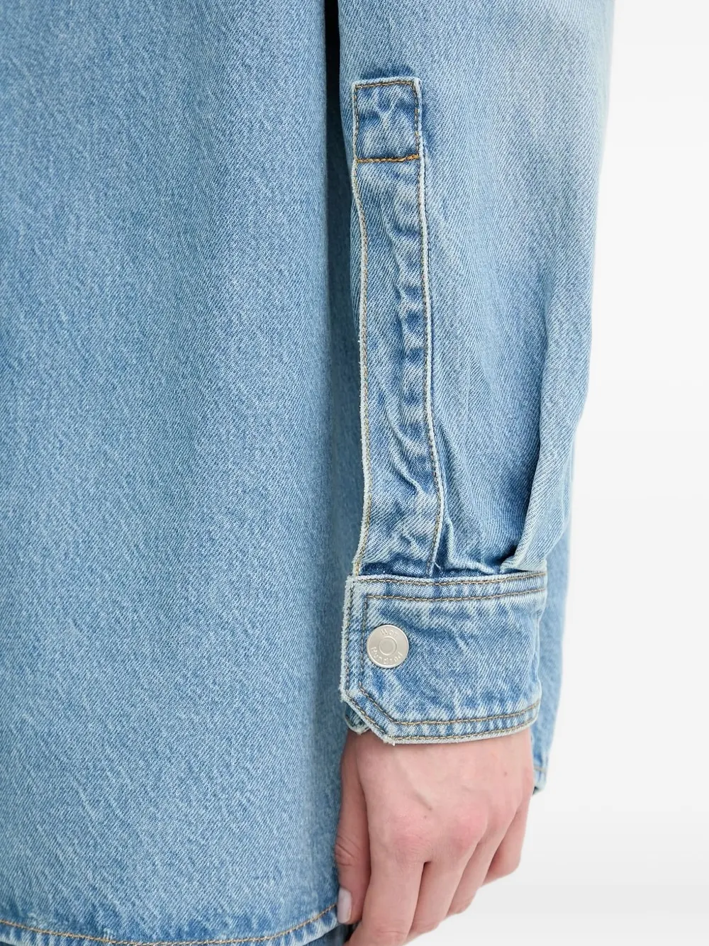 Won Hundred Loretta Denim Shirt In Blue