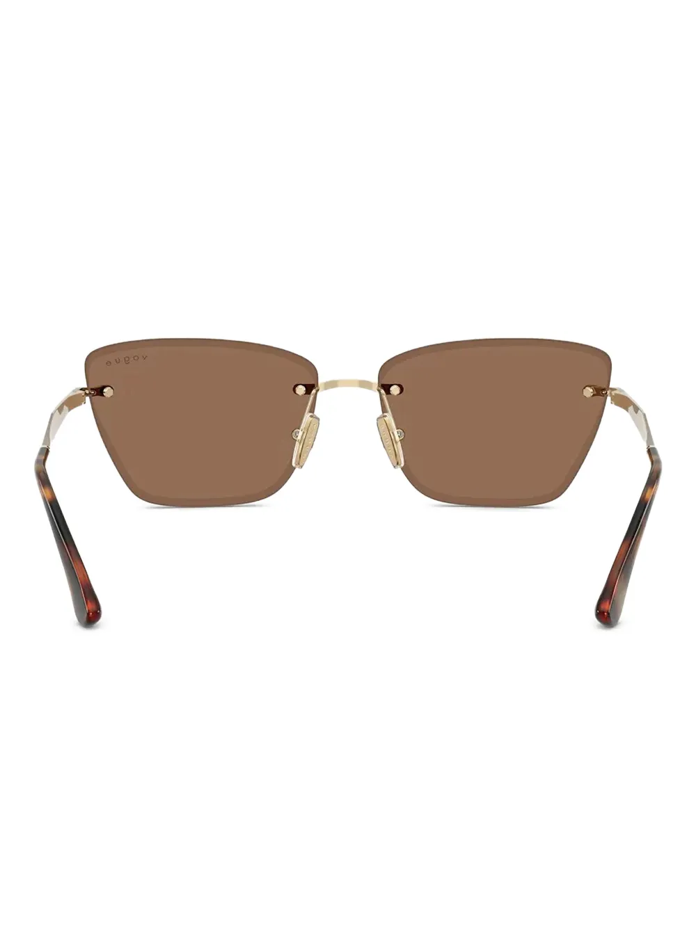 Vogue Eyewear Zonnebril met randloze montuur Goud