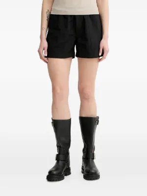 Ann Demeulemeester Anda レーストリム ショートパンツ | ブラック