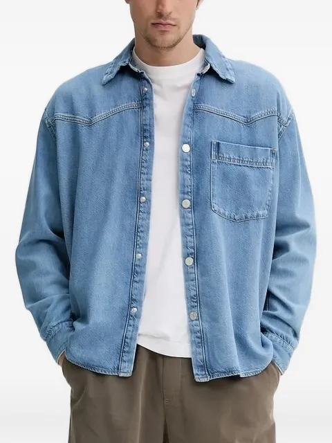 Won Hundred patch-pocket denim shirt