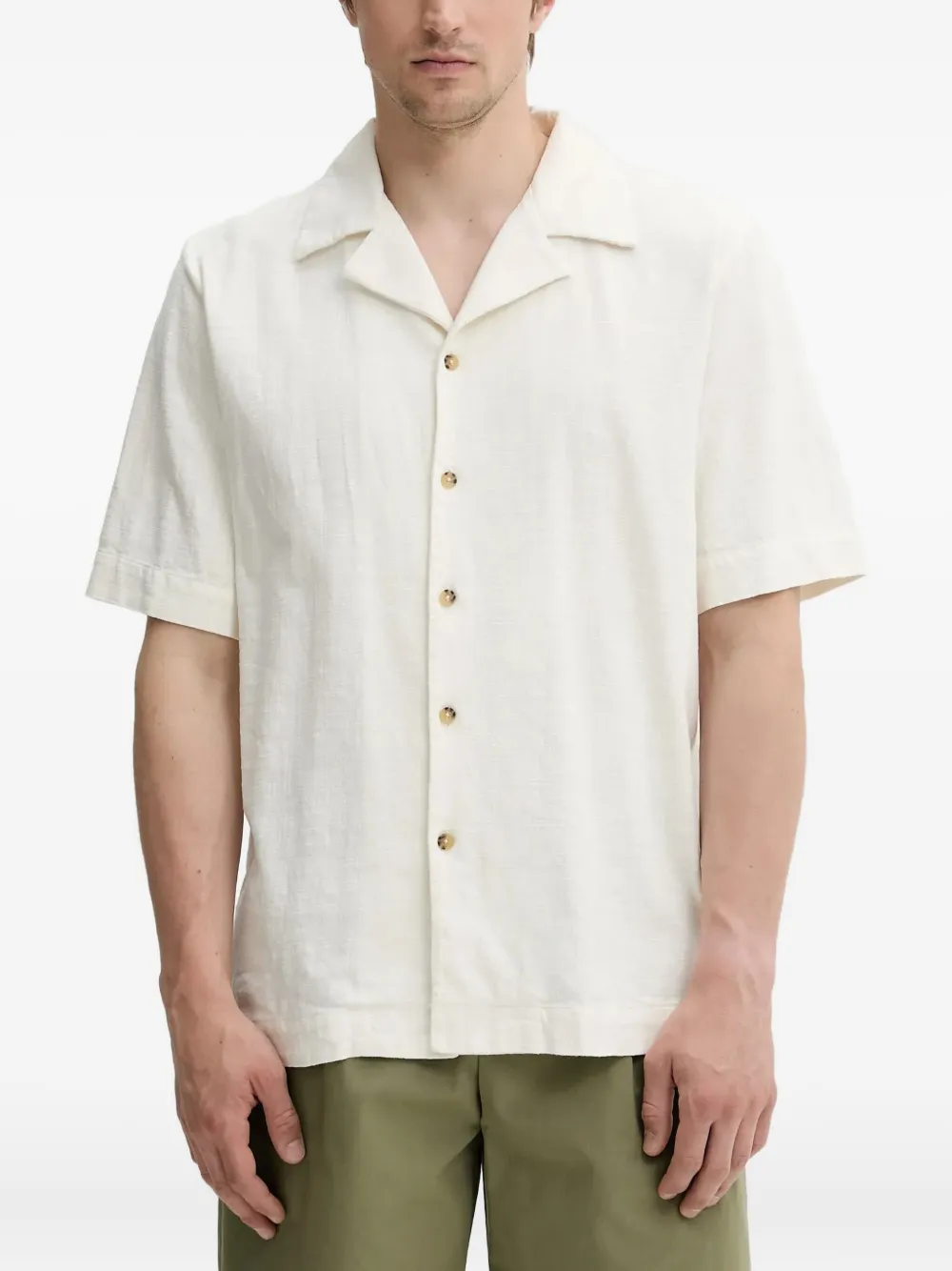Won Hundred short-sleeve shirt | Neutrals | Image 1