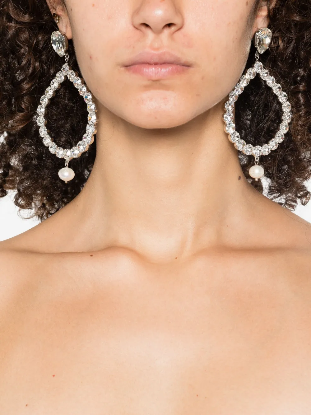 Magda Butrym crystal-embellishment drop earrings | Image 2
