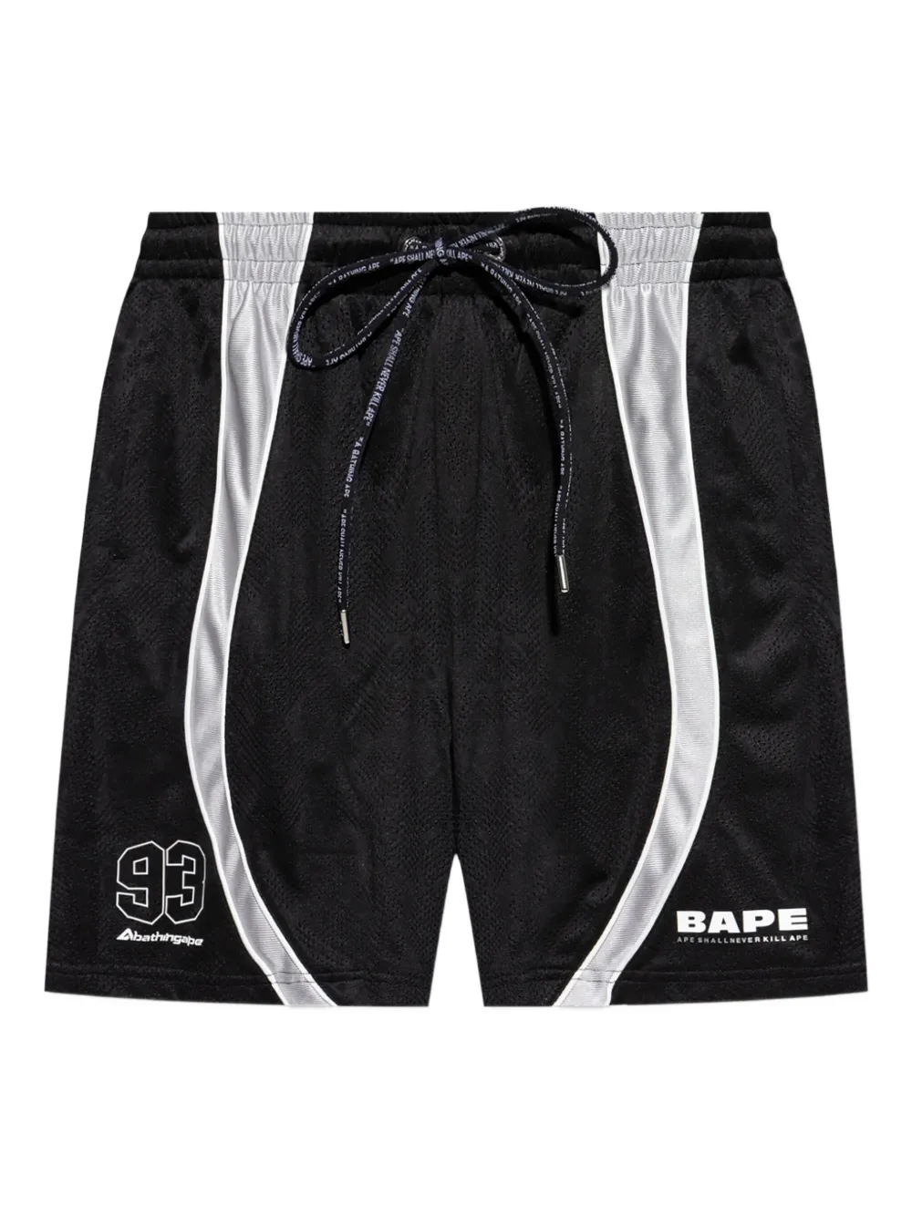 A Bathing Ape Mesh Panel Shorts